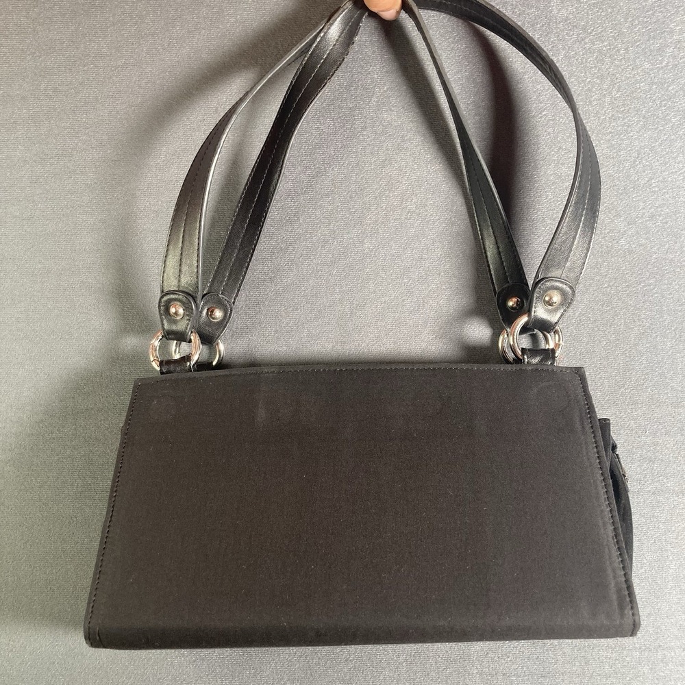 Miche Classic Black Base Bag Double Handles Retired Design Interchangeable Purse